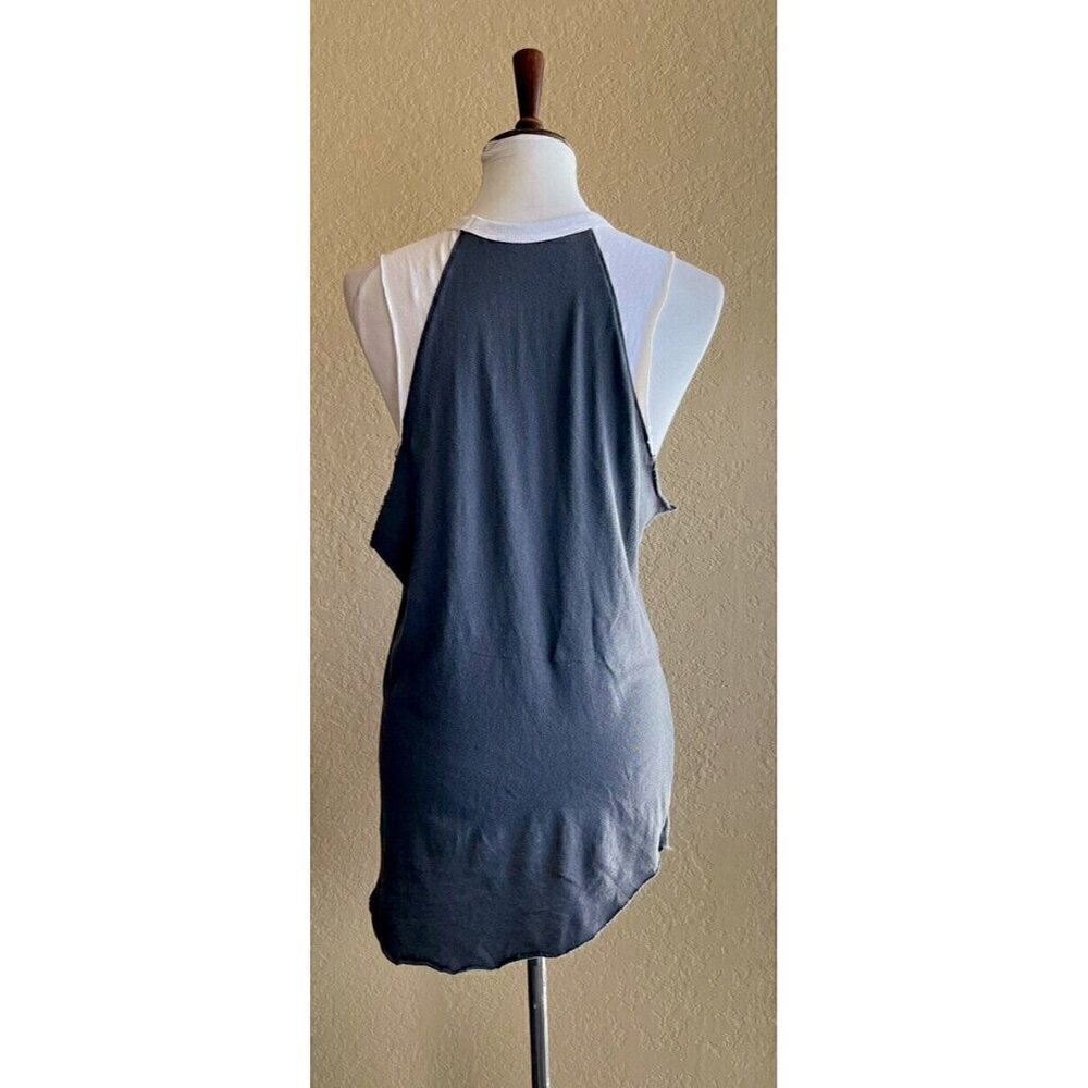 Swell LA Women's Dolls Sleeveless Casual Beach Raglan Top Charcoal Size S M L - Picture 4 of 9